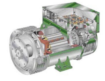 延平发电机内部结构图 延平发电机内部结构图